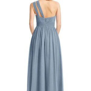 AZAZIE MOLLY DUSTY BLUE BRIDESMAID DRESS